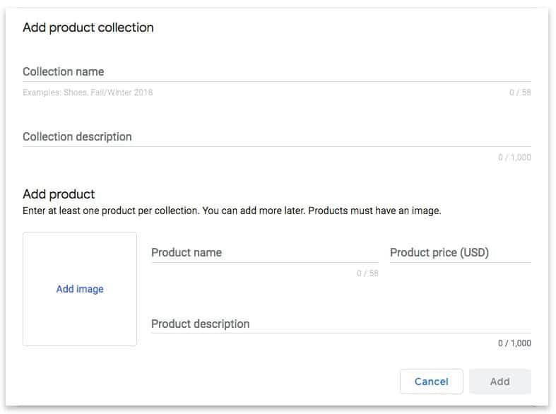 services and products feature google my business 2