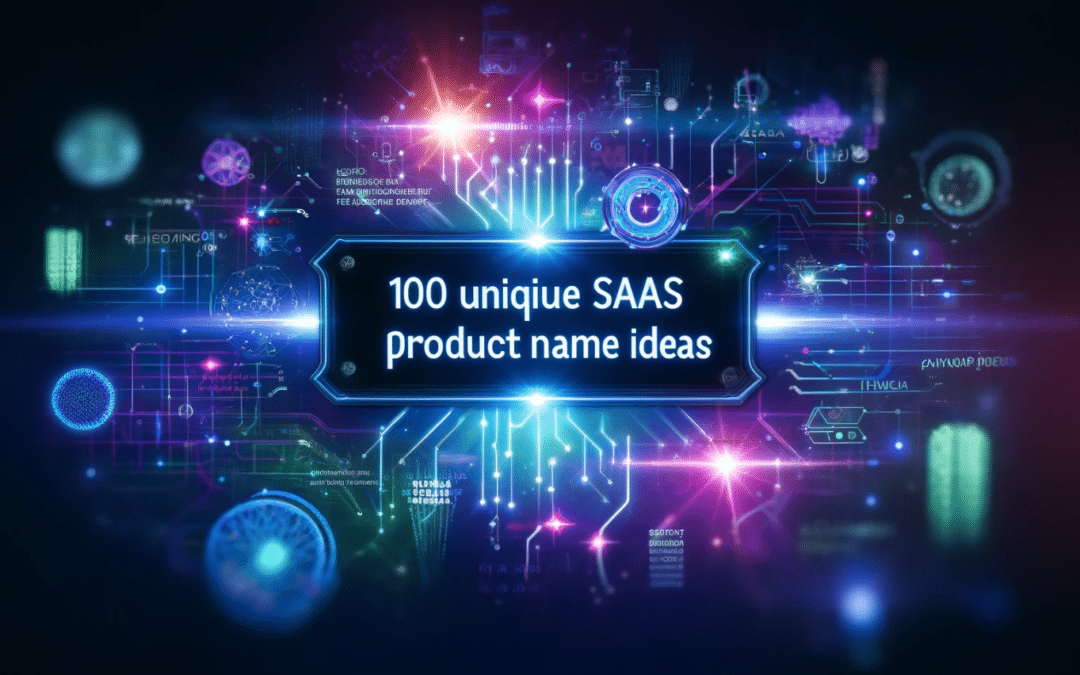 100 Unique AI Saas Product Name Ideas