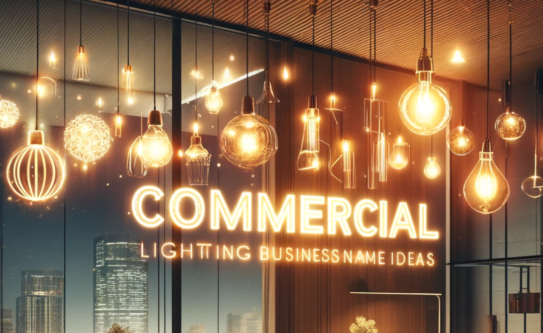 Commercial Lighting Company Business Name Ideas
