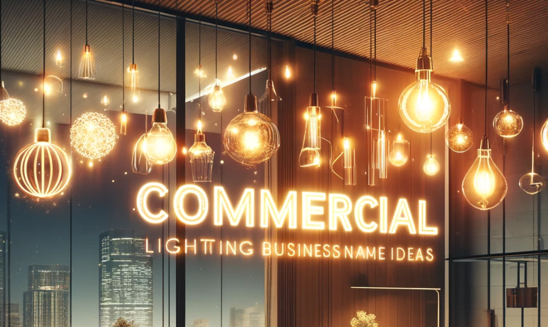 commercial lighting business name ideas